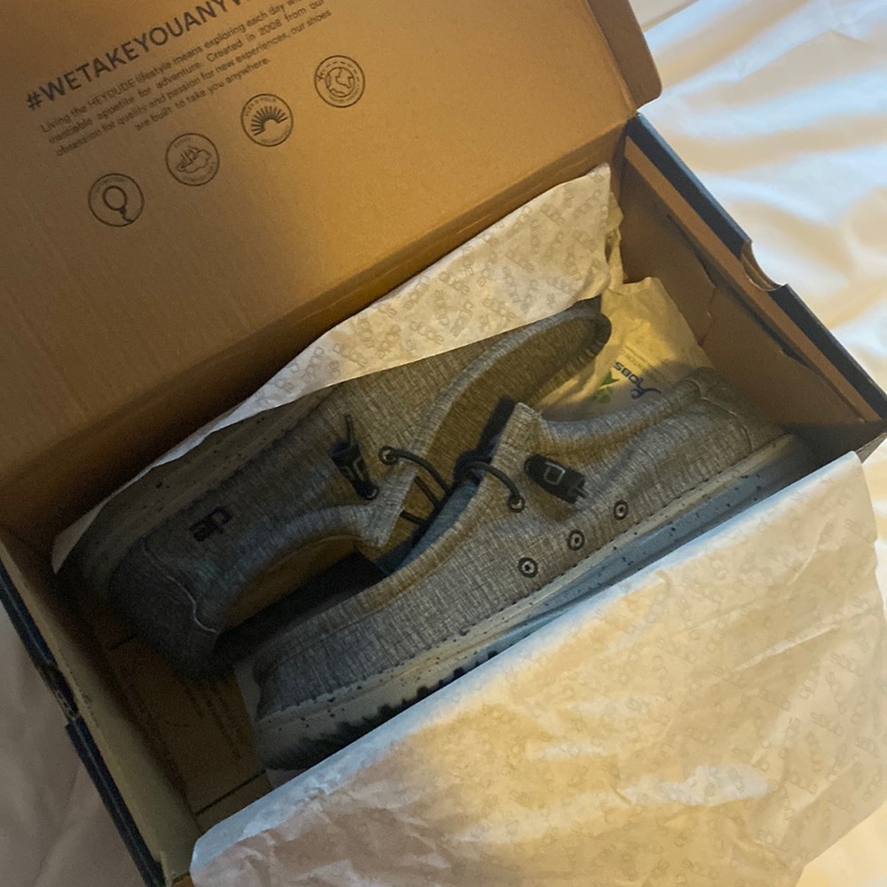 mens dark grey hey dudes